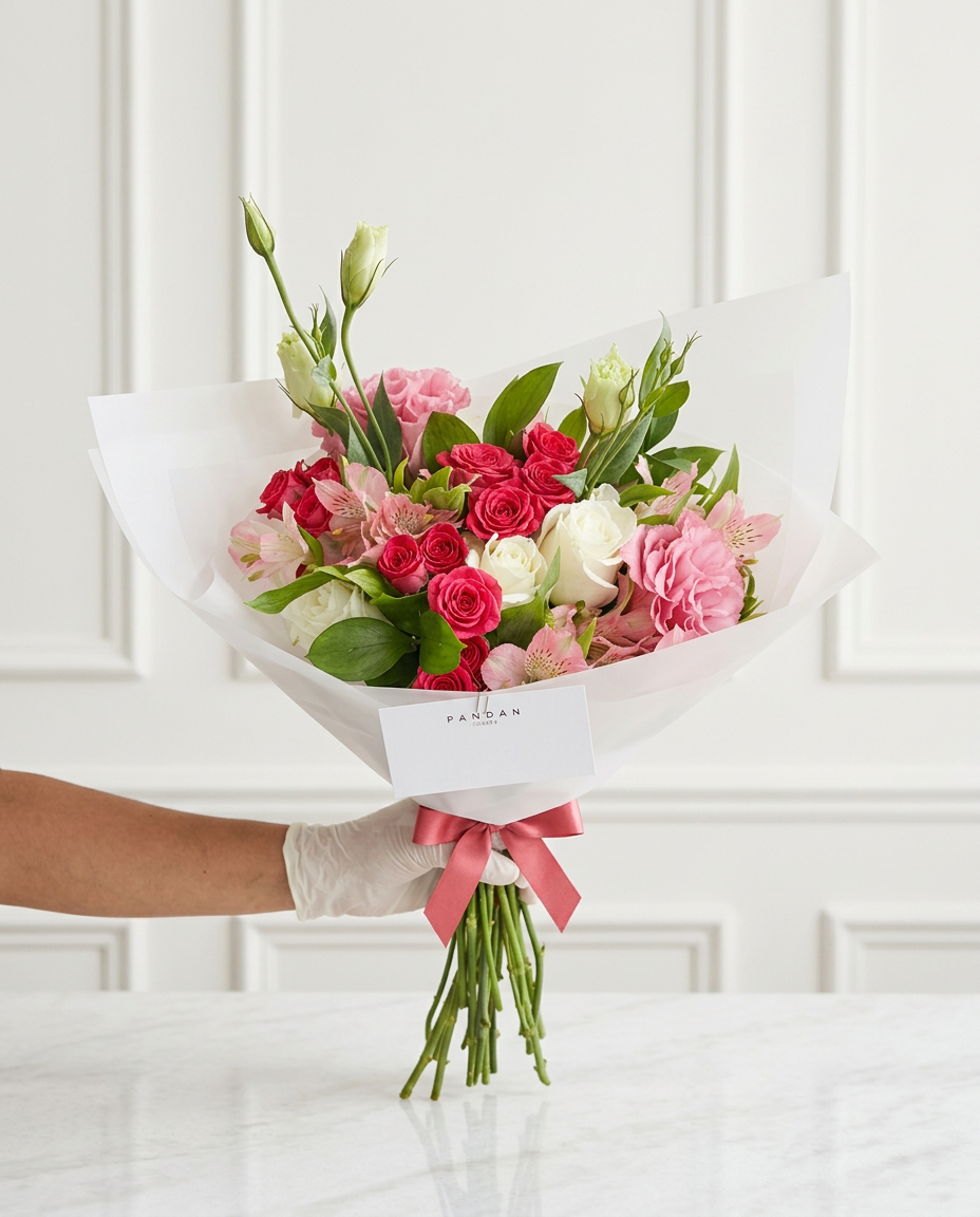 Sweet Love — Buquê Cor de Rosa