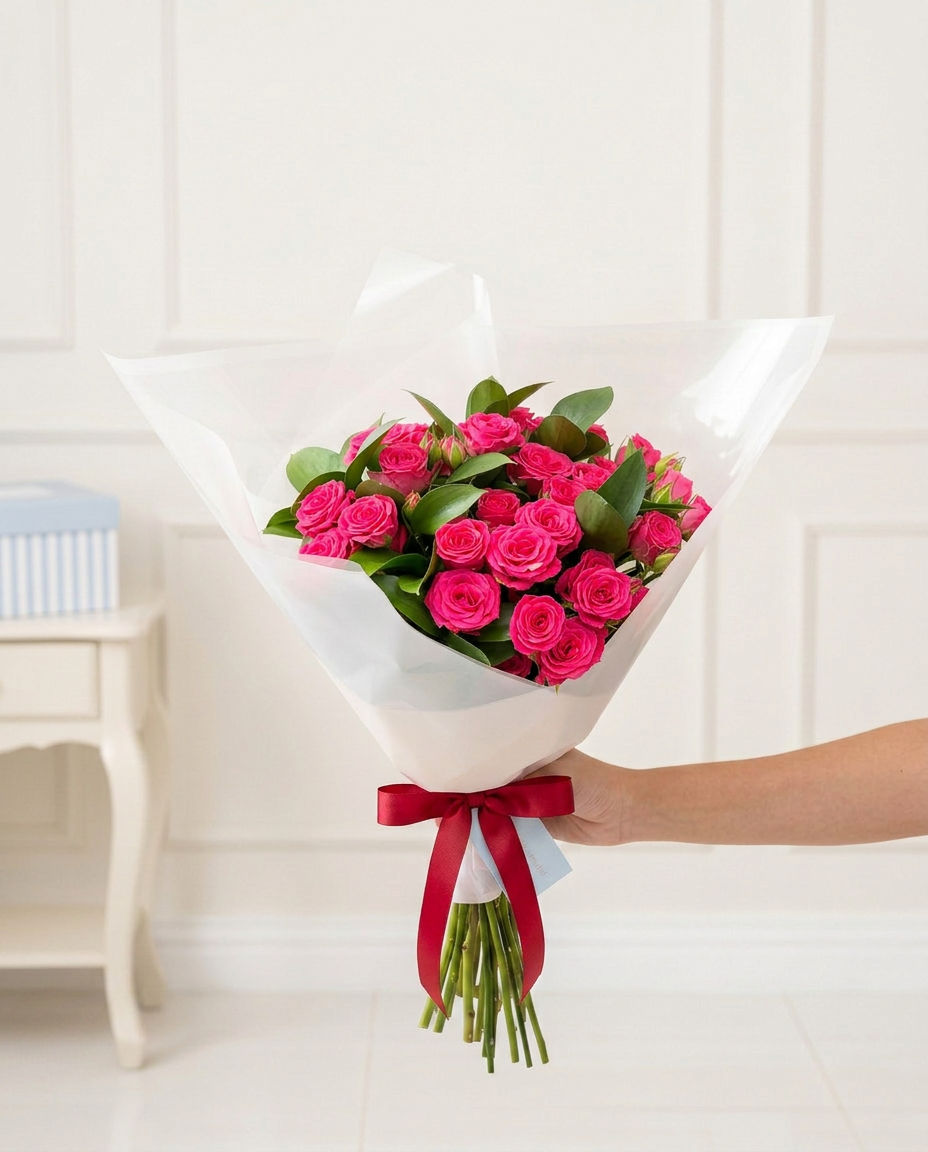 Buquê Rosa Spray